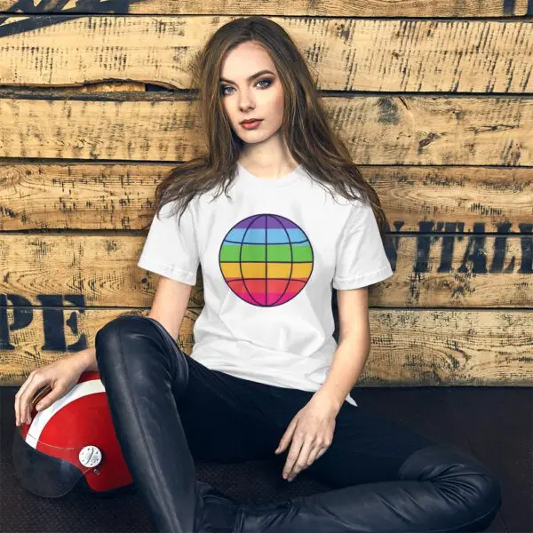 Gay the Planet LGBTQIA Pride Short-Sleeve Unisex T-Shirt