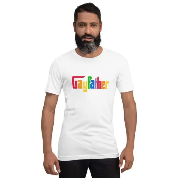 Gayfather LGBTQIA Pride Short-Sleeve Unisex T-Shirt - Image 8