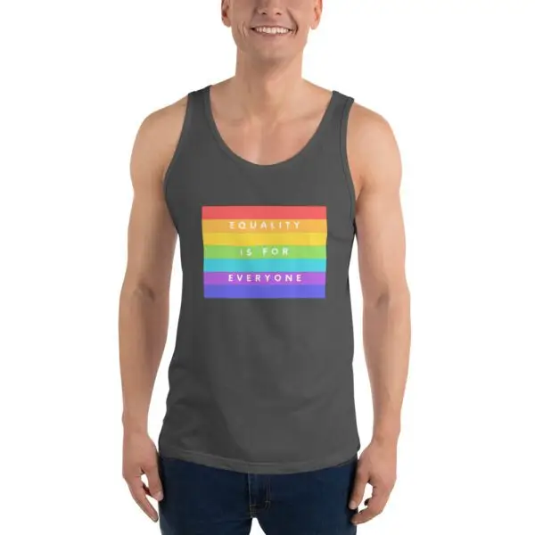 Equality is for Everyone LGBTQIA Pride Unisex Tank Top - Image 4