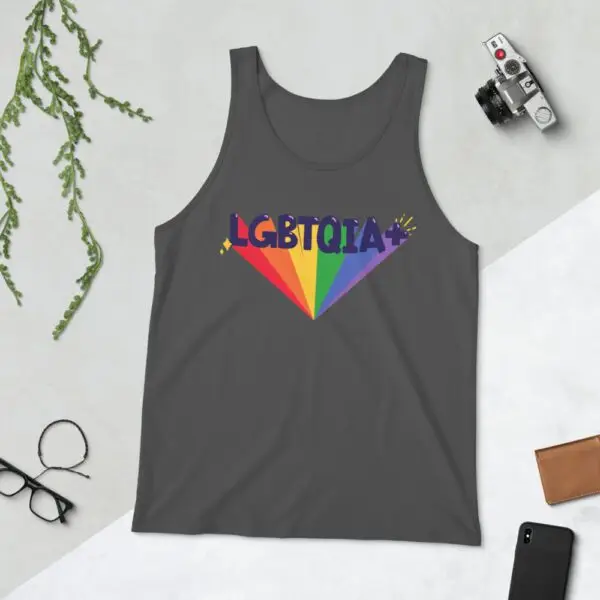 LGBTQIA Pride Unisex Tank Top - Image 3