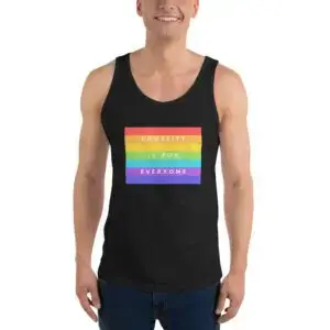 Equality is for Everyone LGBTQIA Pride Unisex Tank Top