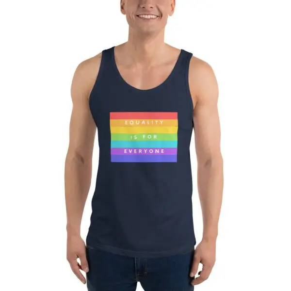 Equality is for Everyone LGBTQIA Pride Unisex Tank Top - Image 2