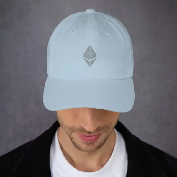 Ethereum Light Dad hat - Image 3