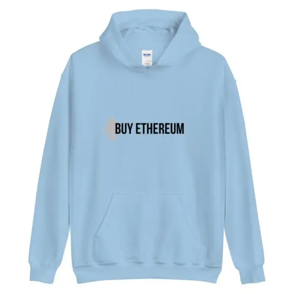 Buy Ethereum Light Unisex Hoodie - Image 2