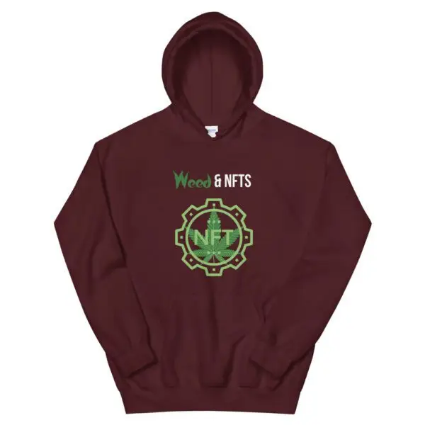Weed & NFTs Unisex Hoodie - Image 3