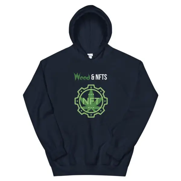 Weed & NFTs Unisex Hoodie - Image 2