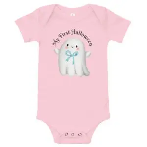 My First Halloween Baby short sleeve one piece