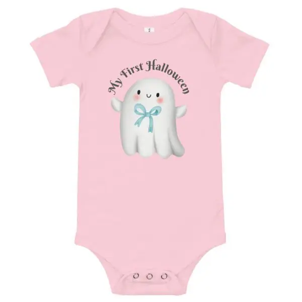 My First Halloween Baby short sleeve one piece