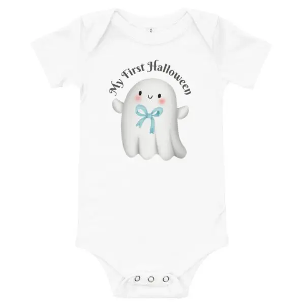 My First Halloween Baby short sleeve one piece - Image 4