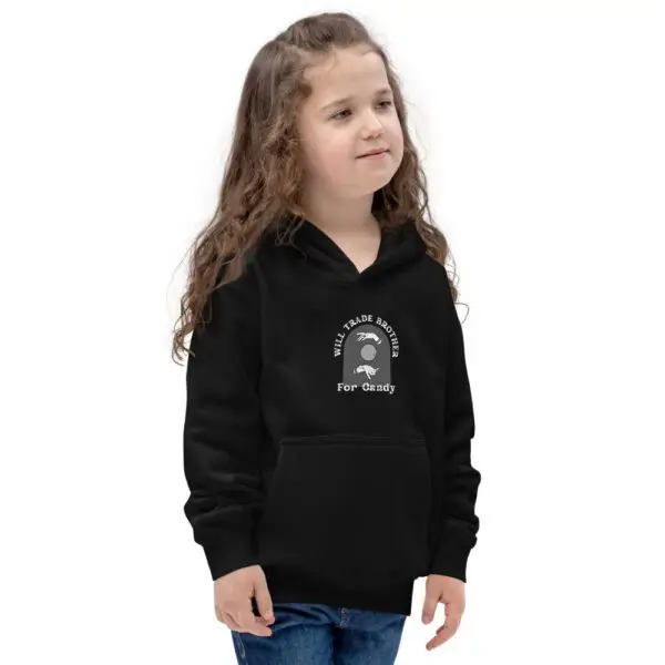 Will Trade Brother For Candy Kids Hoodie - Image 3