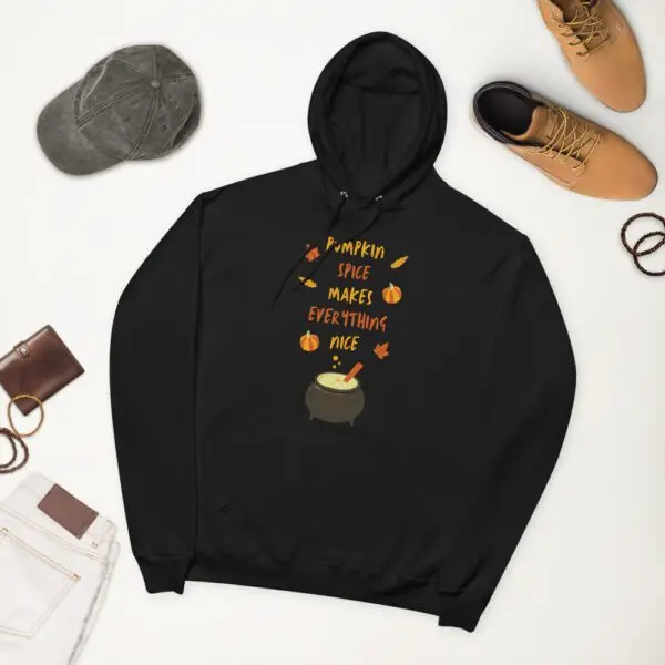 Pumpkin Spice Unisex fleece hoodie - Image 2