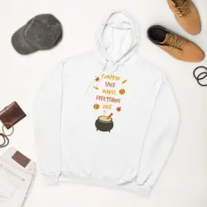 Pumpkin Spice Unisex fleece hoodie