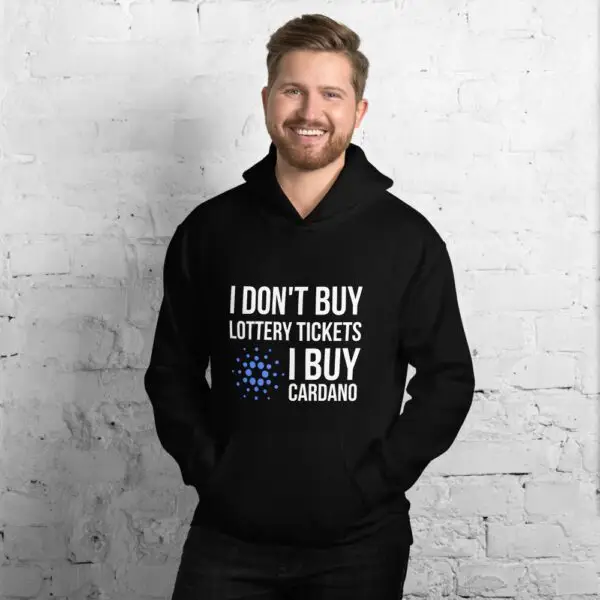 I Don't Buy Lottery Tickets I Buy Cardano Unisex Hoodie