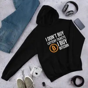 I Don't Buy Lottery Tickets I Buy Bitcoin Dark Unisex Hoodie