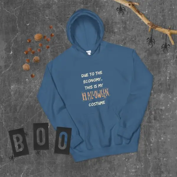 Halloween Economy Unisex Hoodie - Image 9