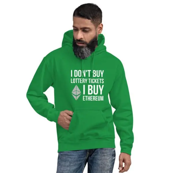 I Don't Buy Lottery Tickets I Buy Ethereum Dark Unisex Hoodie - Image 8