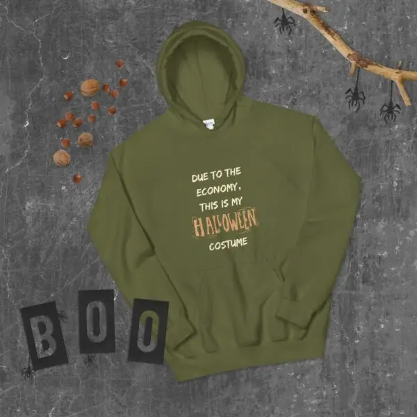 Halloween Economy Unisex Hoodie - Image 11