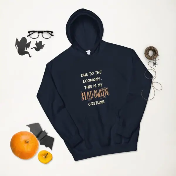 Halloween Economy Unisex Hoodie - Image 4