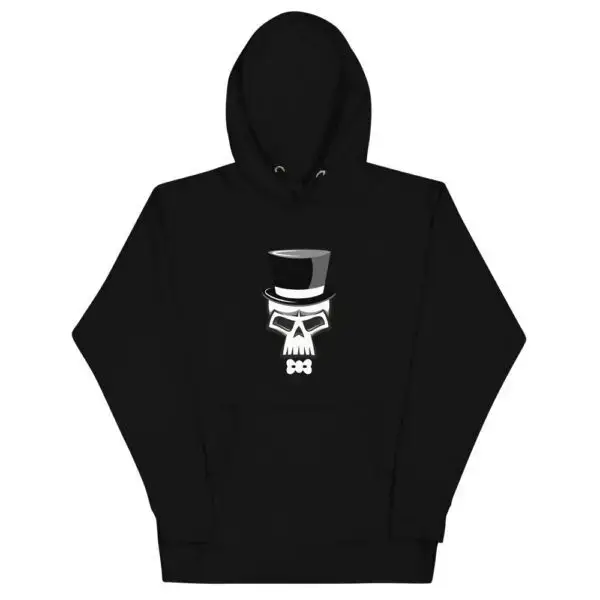 Skull Tophat Unisex Hoodie
