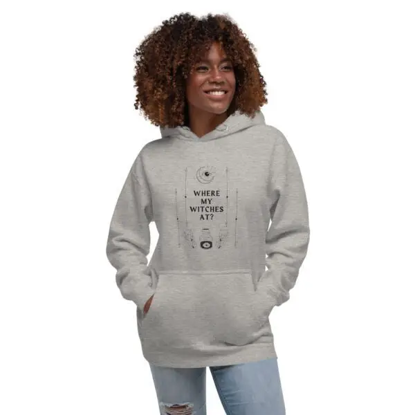 Where My Witches At Unisex Hoodie - Image 3