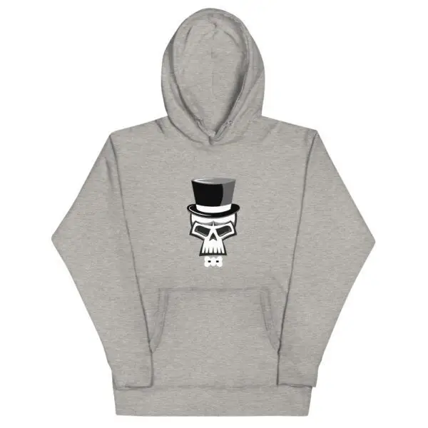 Skull Tophat Unisex Hoodie - Image 6