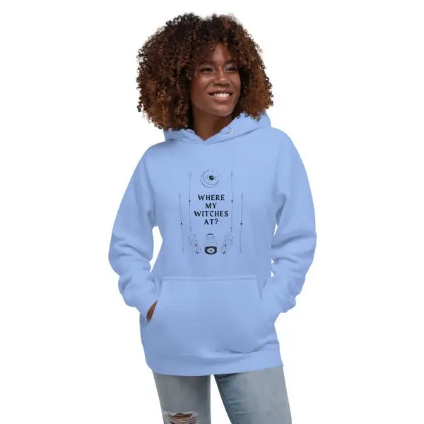 Where My Witches At Unisex Hoodie - Image 2