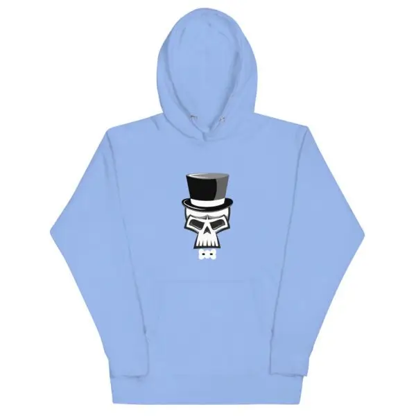 Skull Tophat Unisex Hoodie - Image 5