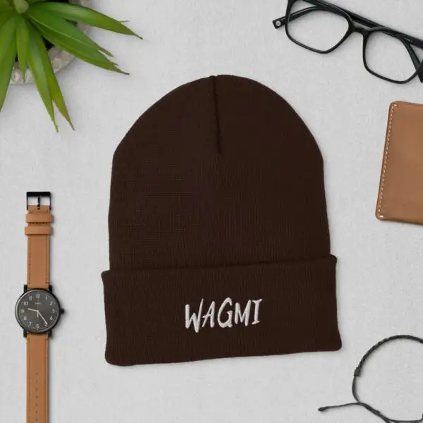 WAGMI Cuffed Beanie - Image 2