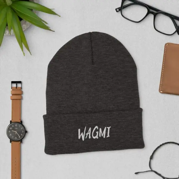 WAGMI Cuffed Beanie - Image 5