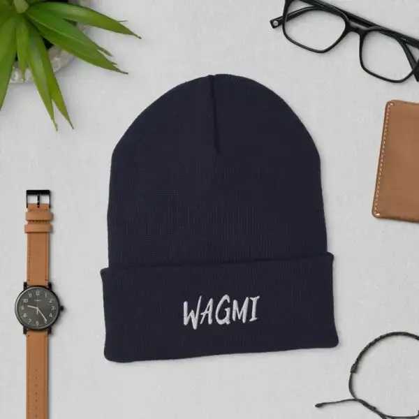 WAGMI Cuffed Beanie - Image 3