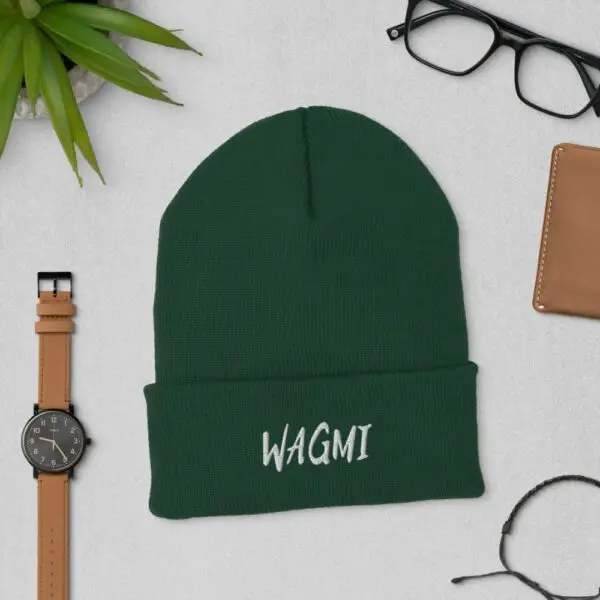 WAGMI Cuffed Beanie - Image 4