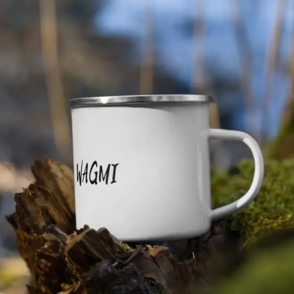 WAGMI Enamel Mug
