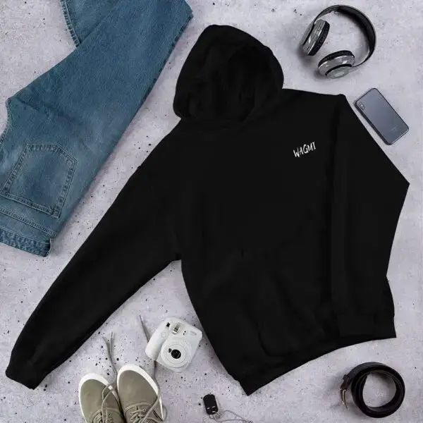 WAGMI Dark Unisex Hoodie - Image 2