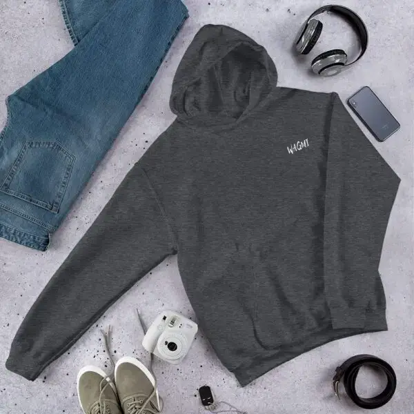 WAGMI Dark Unisex Hoodie - Image 7