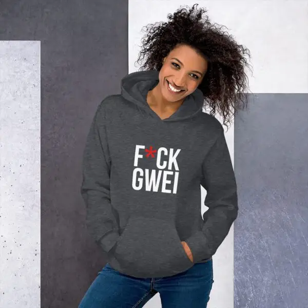 F*ck Gwei SFW Dark Unisex Hoodie - Image 4