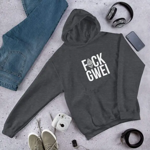 Fuck Gwei Dark Unisex Hoodie - Image 5