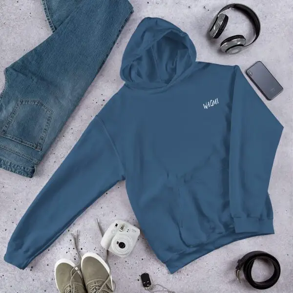 WAGMI Dark Unisex Hoodie - Image 8