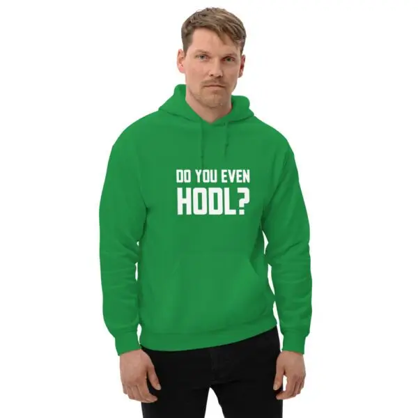 Do you even Hodl? Dark Unisex Hoodie - Image 8