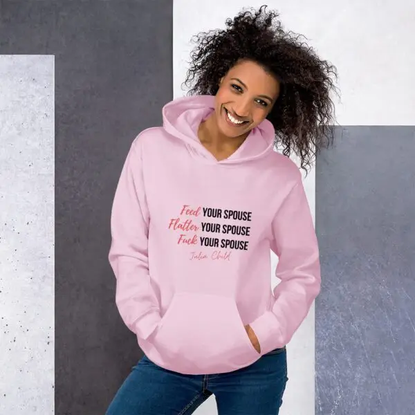 Julia Child Relationship Unisex Hoodie - Image 3