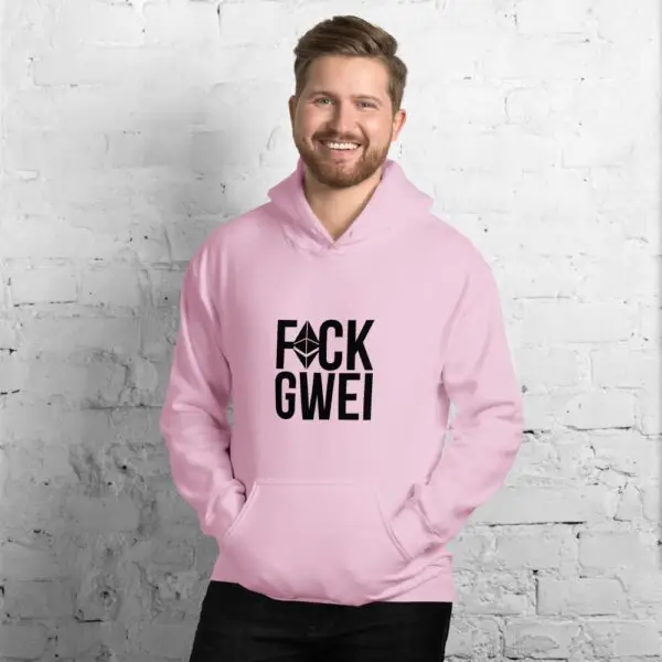 Fuck Gwei Solid Unisex Hoodie - Image 4