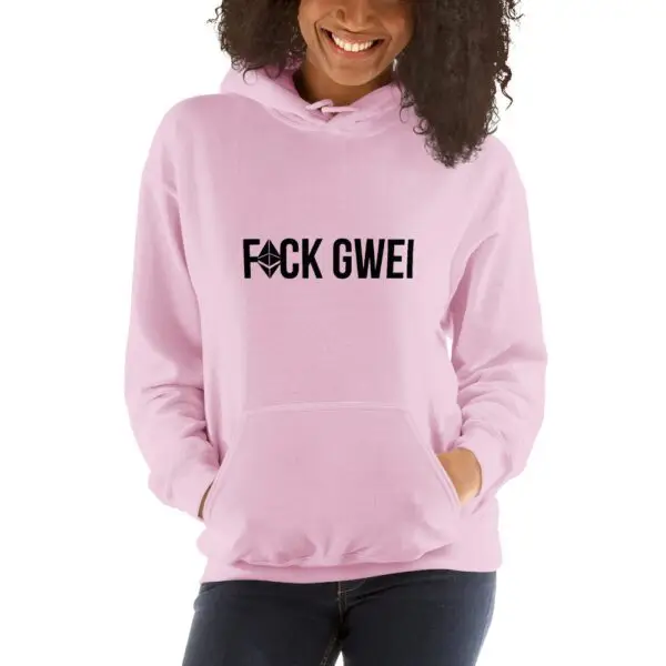 Fuck Gwei Single Line Unisex Hoodie - Image 3