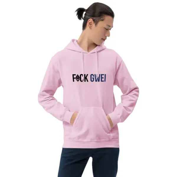 Fuck Gwei Multi-Color Single Line Unisex Hoodie - Image 3