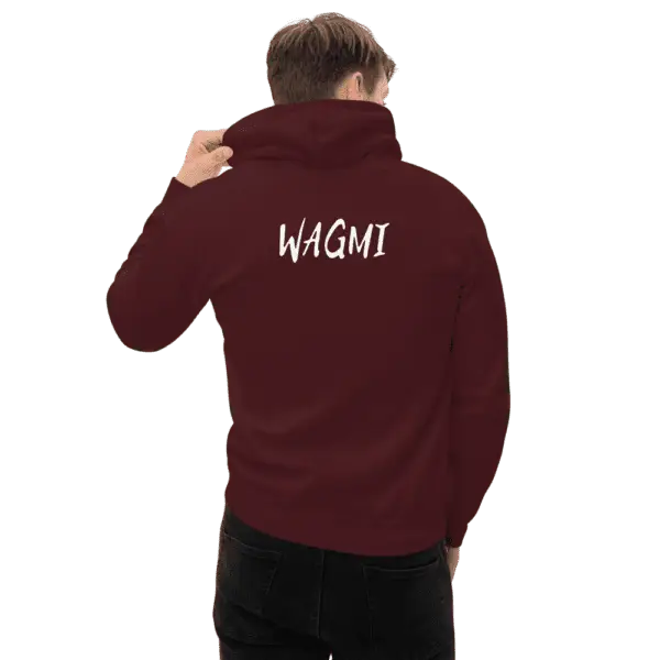 WAGMI Dark Unisex Hoodie - Image 6
