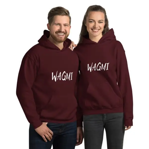 WAGMI Dark Unisex Hoodie - Image 4