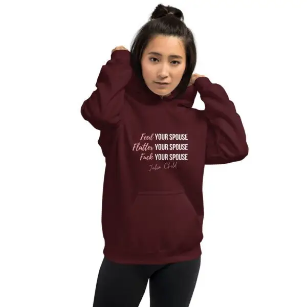 Julia Child Relationship Dark Unisex Hoodie