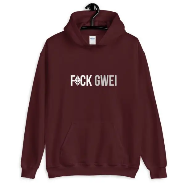 Fuck Gwei Horizontal Dark Unisex Hoodie