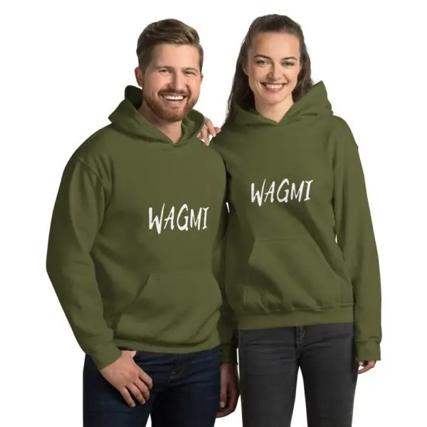 WAGMI Dark Unisex Hoodie - Image 7