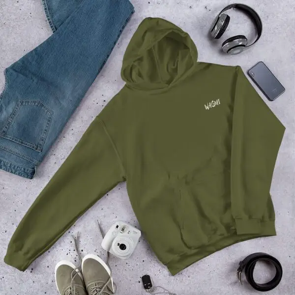WAGMI Dark Unisex Hoodie - Image 9
