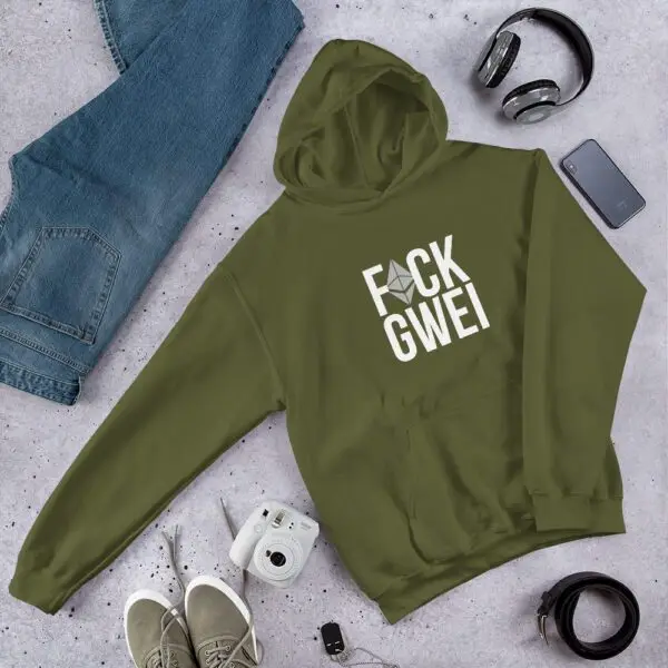 Fuck Gwei Dark Unisex Hoodie - Image 7