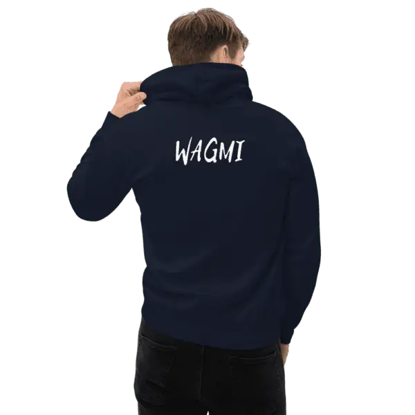 WAGMI Dark Unisex Hoodie - Image 3